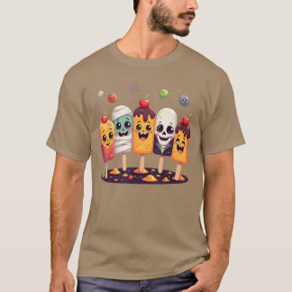 Camiseta Horror Summer Popsicle Halloween Ice Cream Summerw