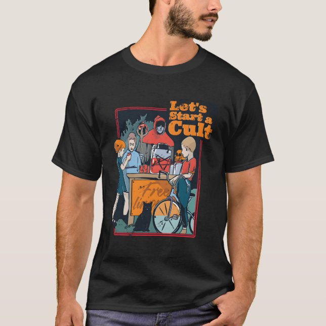 Camiseta Horror Vamos A Sembrar Culto (Anverso)