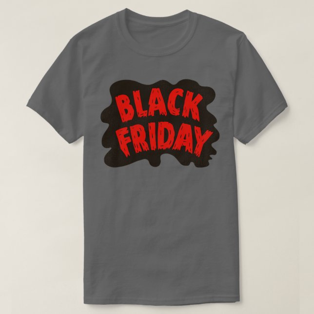 Camiseta Horror vintage del Black Friday (Diseño del anverso)