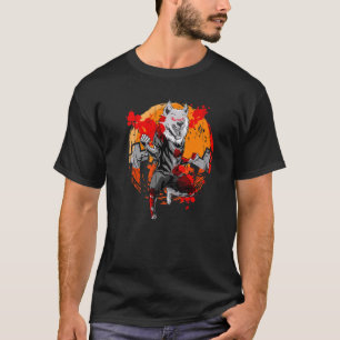 Camiseta Horror Werewolf Por Una Noche De Navidades De Horr
