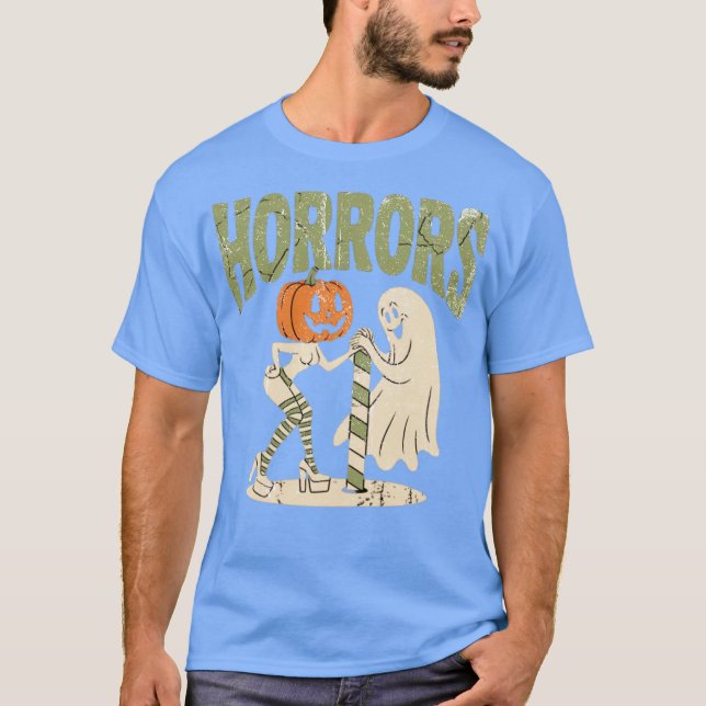 Camiseta Horrores de Halloween (2) (Anverso)