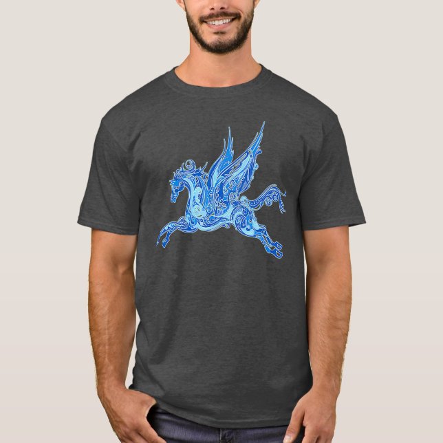 Camiseta Horse alado Pegasus Mitología Griega (Anverso)