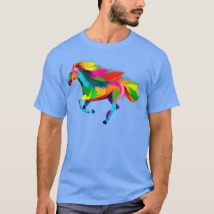 Camiseta Horse Colorful 