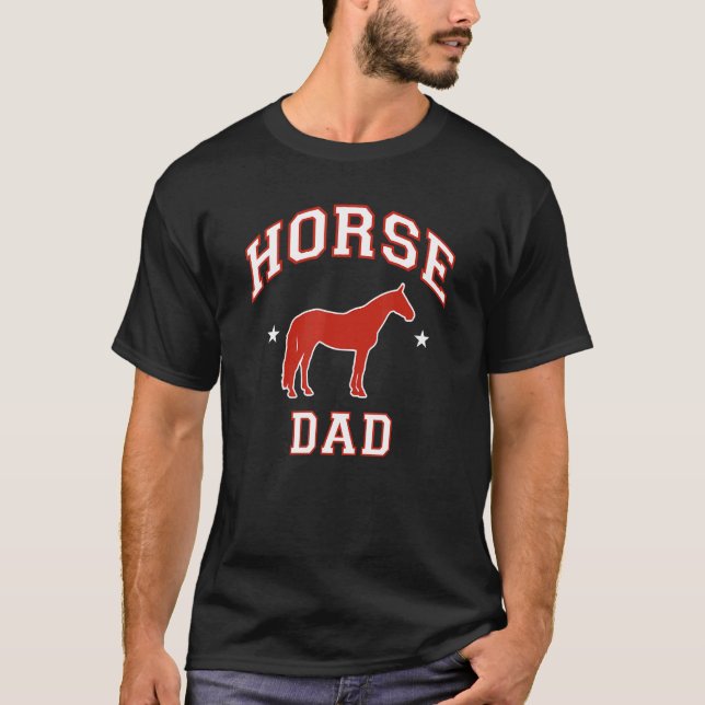 Camiseta Horse Dad 5 (Anverso)