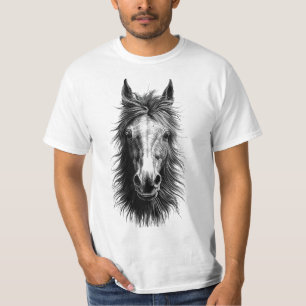 Camiseta Horse Face Art Tee