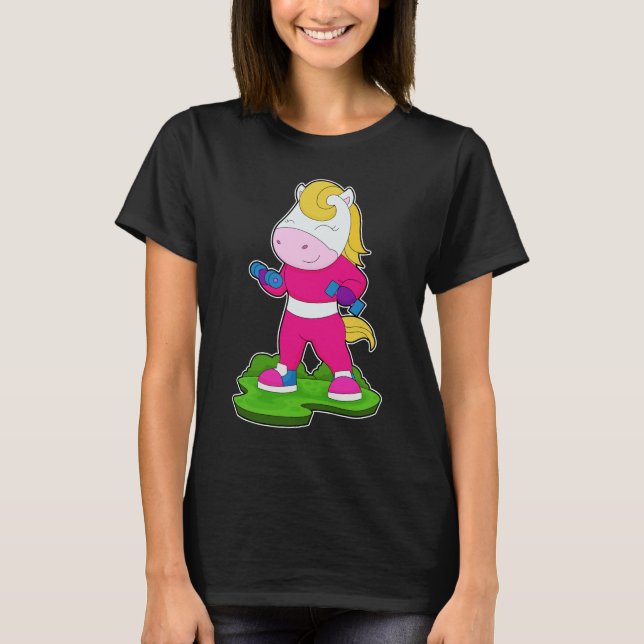 Camiseta Horse Fitness Dumbbell (Anverso)