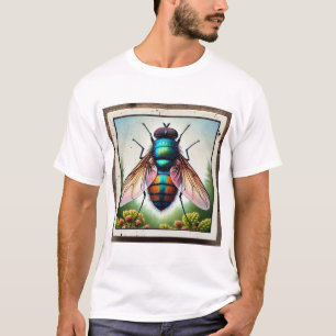 Camiseta Horse Fly 160724IREF236 - Watercolor
