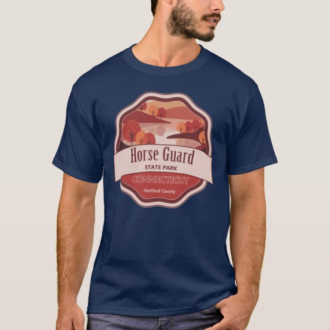 Camiseta Horse Guard State Park Hartford County Connecticut (Anverso)