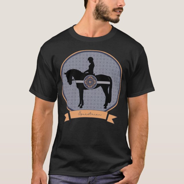 Camiseta HORSE HORSES rancho artsy (Anverso)