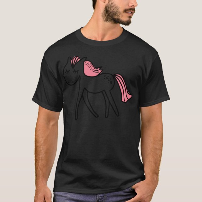 Camiseta Horse humor kiddinx  (Anverso)