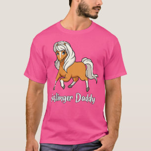 Camiseta Horse Lover Haflinger Daddy