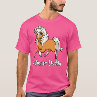 Camiseta Horse Lover Haflinger Daddy