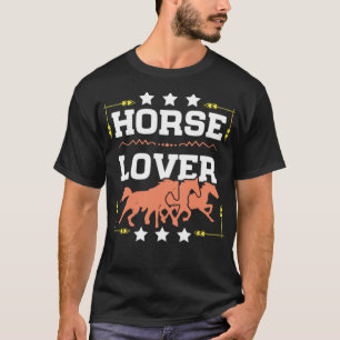 Camiseta Horse Lover: juerga