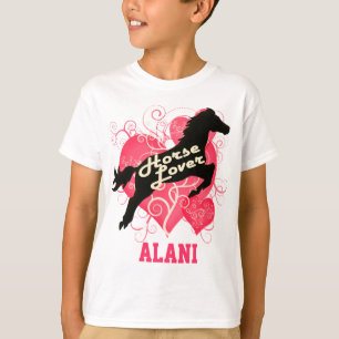 Camiseta Horse Lover Personalized Alani