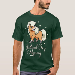 Camiseta Horse Lover Shetland Pony Mommy