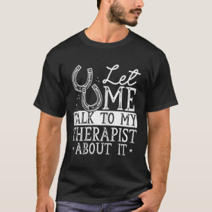 Camiseta Horse Lover Suministra Caballo Montando en Horseck