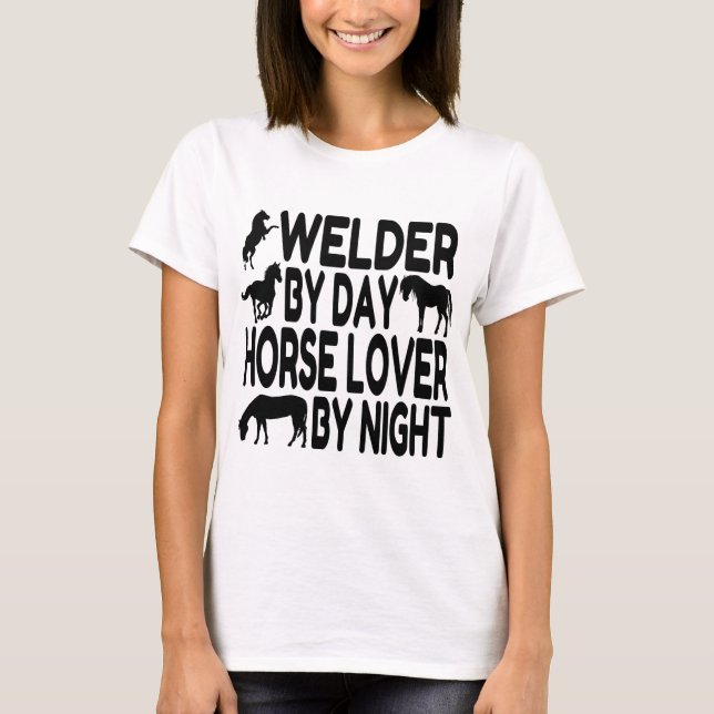 Camiseta Horse Lover Welder (Anverso)