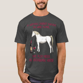 Camiseta Horse Lover Wine Lover