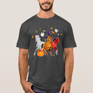 Camiseta Horse Mummy Bruja Halloween Horror Regalos Para Ca