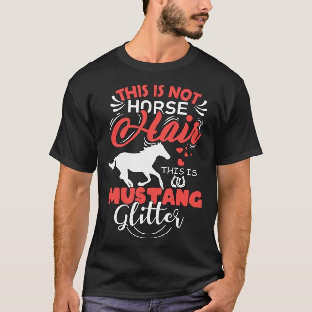 Camiseta Horse  Mustang  Rider (Anverso)