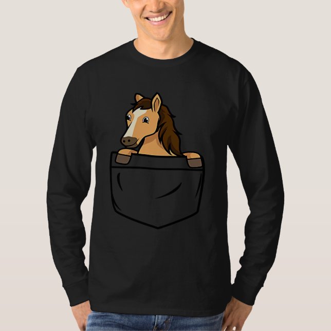 Camiseta Horse Pocket For Horse (Anverso)