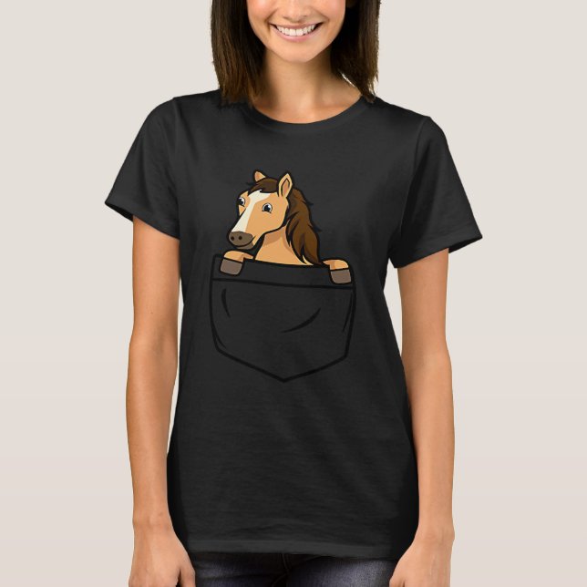 Camiseta Horse Pocket For Horse (Anverso)