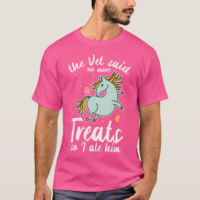 Camiseta Horse Pun No More Treats Horseback Riding Girls Ch (Anverso)