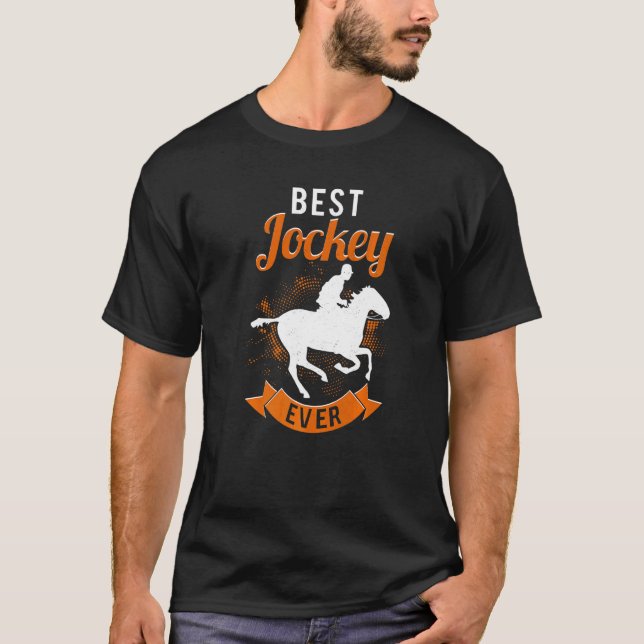 Camiseta Horse Racing Jockey Horseback Riding Barrel Racer (Anverso)