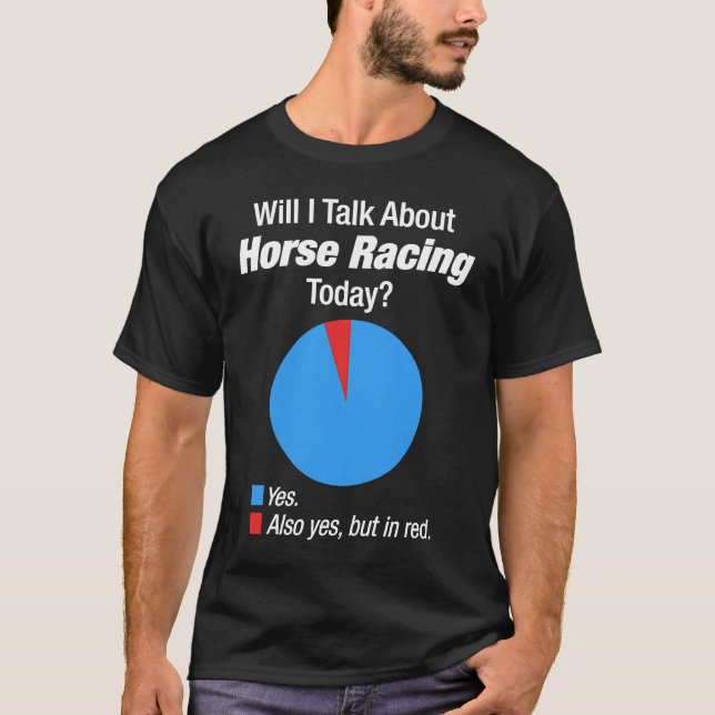 Camiseta Horse Racing  Obsessed (Anverso)