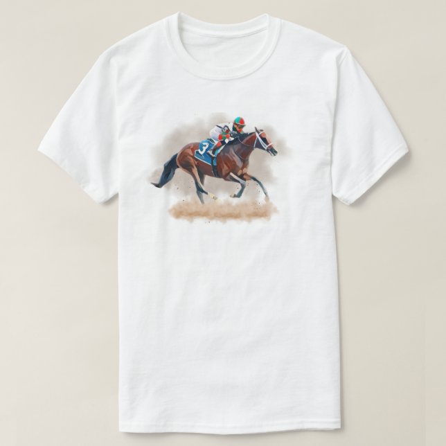 Camiseta Horse Racing T-Shirt (Diseño del anverso)