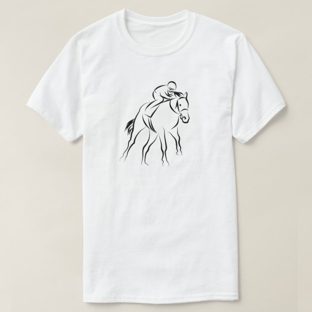 Camiseta Horse Racing T-Shirt (Diseño del anverso)
