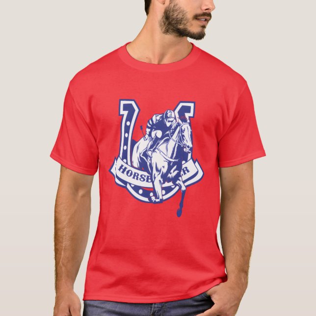 Camiseta HORSE RAIDE vintage (Anverso)