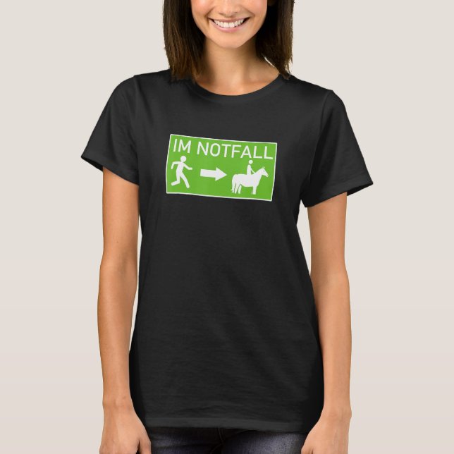 Camiseta Horse riding as an escape route riding horse emerg (Anverso)