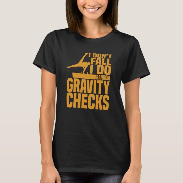 Camiseta Horse Riding Random Gravity Checks Horse Vaulting (Anverso)