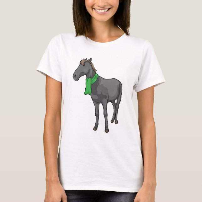Camiseta Horse Scarf (Anverso)