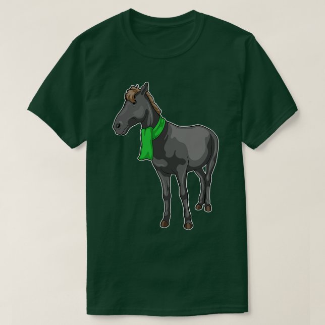 Camiseta Horse Scarf (Diseño del anverso)