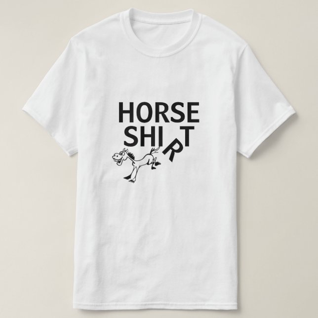 CAMISETA HORSE SHIRT (Diseño del anverso)