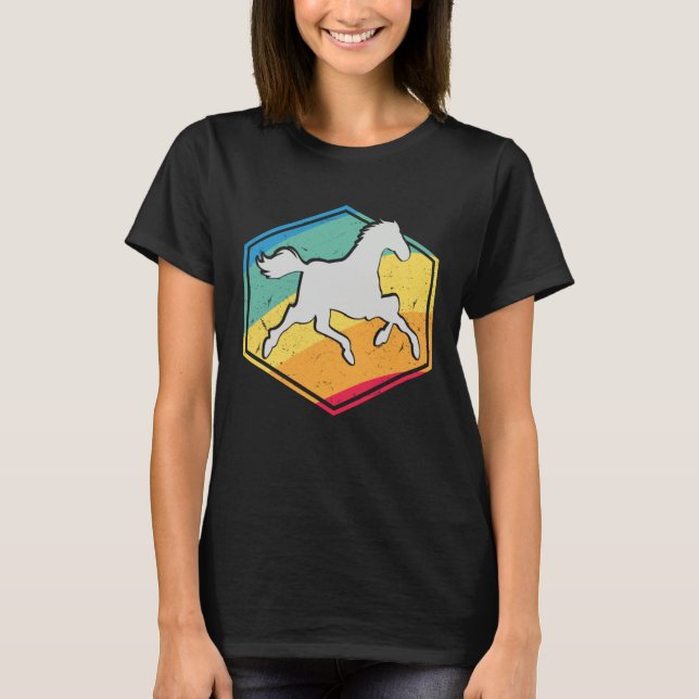Camiseta Horse Shirt Retro Style (Anverso)