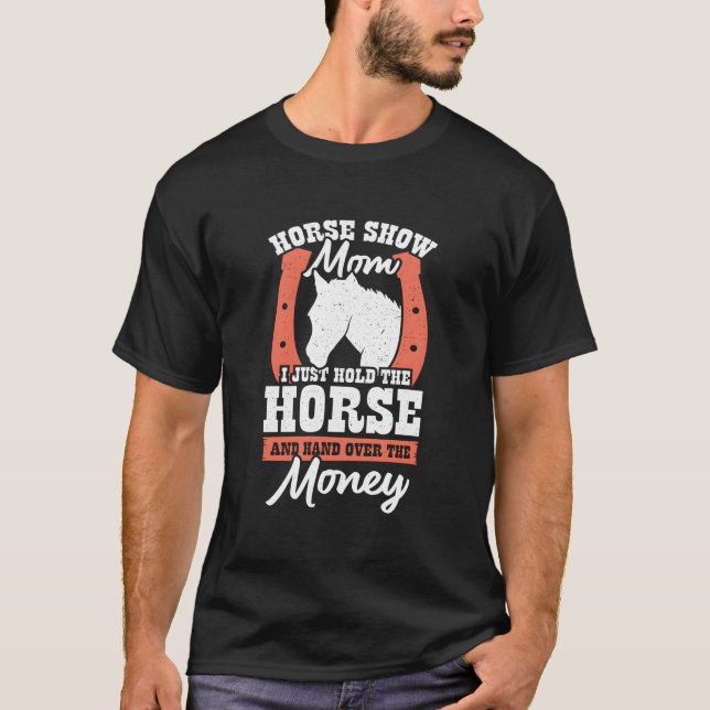 Camiseta Horse Show Mom (Anverso)
