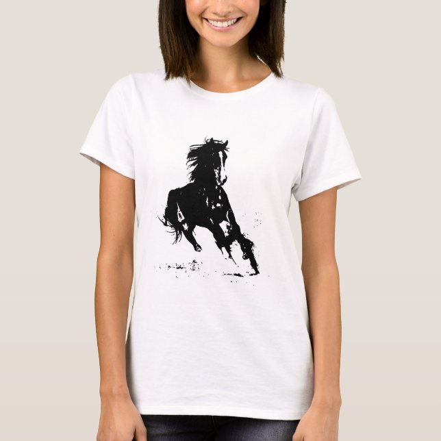 Camiseta Horse Silhouette (Anverso)