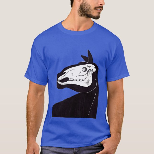 Camiseta Horse Skullhouette boy (Anverso)
