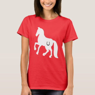 CAMISETA HORSE TÉ, GIRLS, HORSESHOE