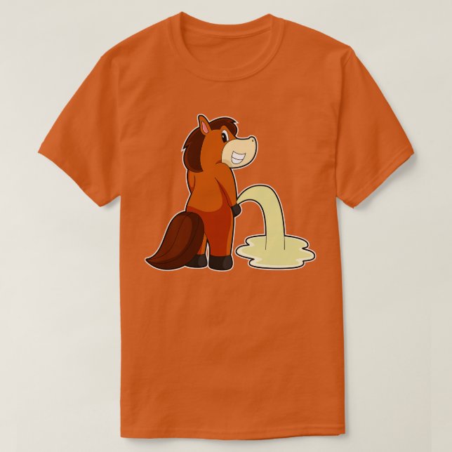 Camiseta Horse Toilet (Diseño del anverso)