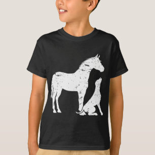 Camiseta HORSE y DOG Motif para mujeres y hombres. Horse Do