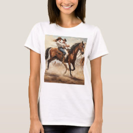 CAMISETA HORSE Y LA MUJER