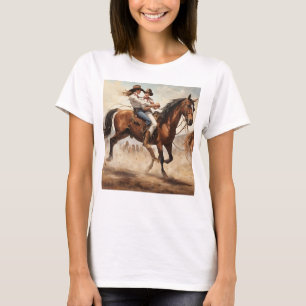 CAMISETA HORSE Y LA MUJER
