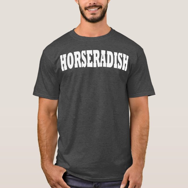 Camiseta Horseradish Costume Halloween (Anverso)