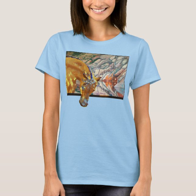Camiseta horseReflections1 (Anverso)