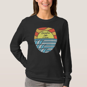 Camiseta Horseshoe Lake Illinois Il Sunset Vacation Souveni