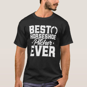 Camiseta Horseshoe lanza el mejor lanzador de herradura de 